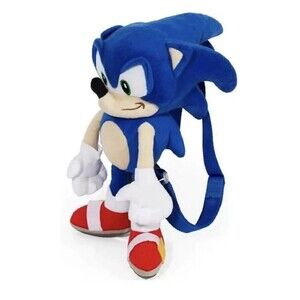 Sonic The Hedgehog 16" Plush Backpack